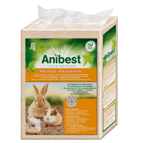 Anibest Small Pet Litter | Natural & Absorbent