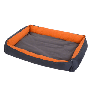Adjustable Dog Bed – Orange | Comfort & Style for All Sizes