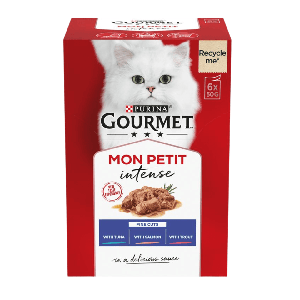 Gourmet Mon Petit Cat Food | Variety Wet Pouches