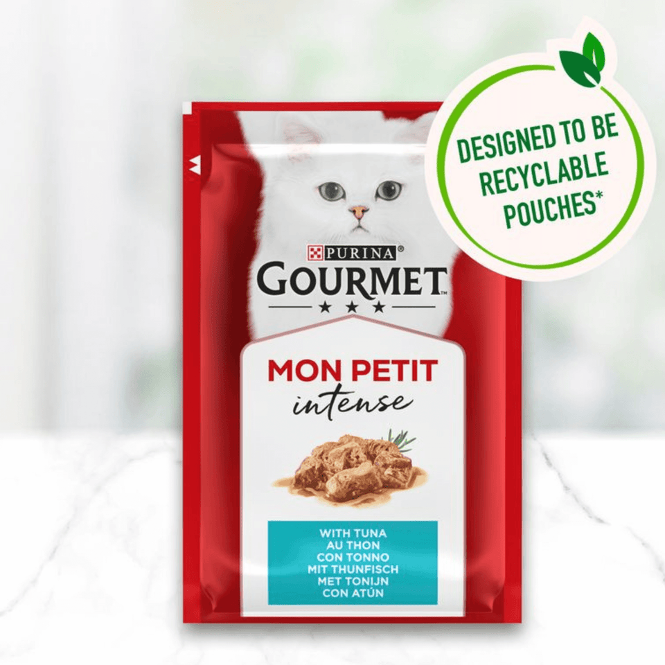 Gourmet Mon Petit Cat Food | Variety Wet Pouches