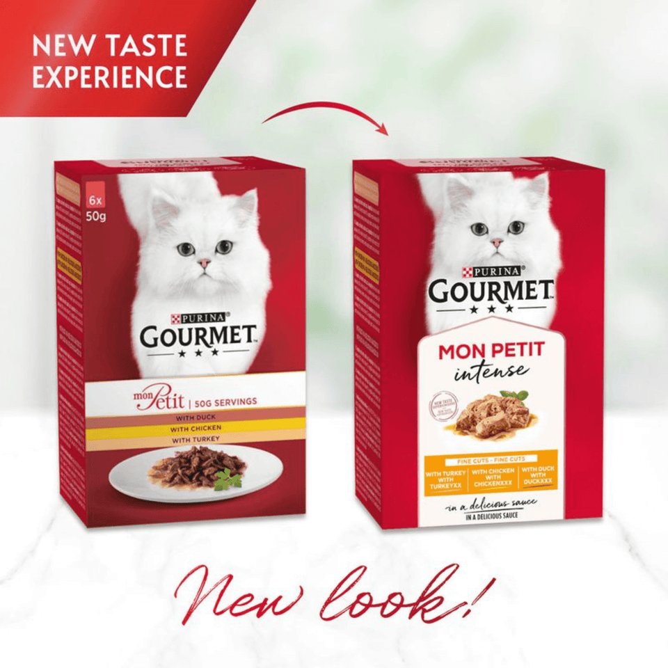 Gourmet Mon Petit Cat Food | Variety Wet Pouches